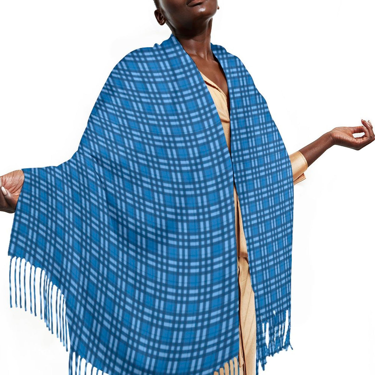Cashmere-like Tassel Scarf