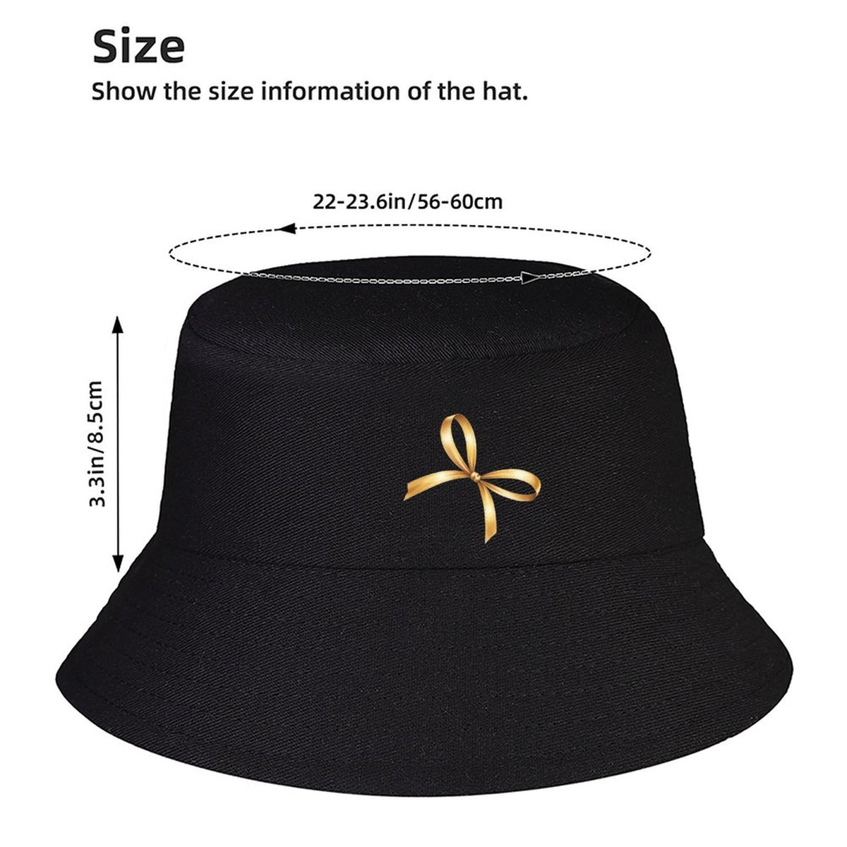 Fisherman Hat for Women & Men(Front Printing)