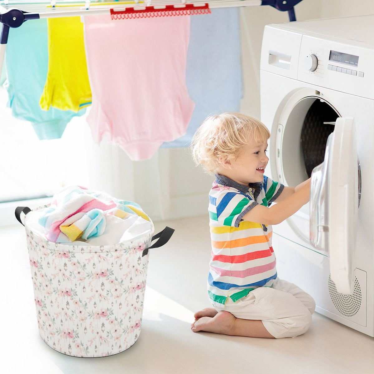 Oxford Collapsible Laundry Basket