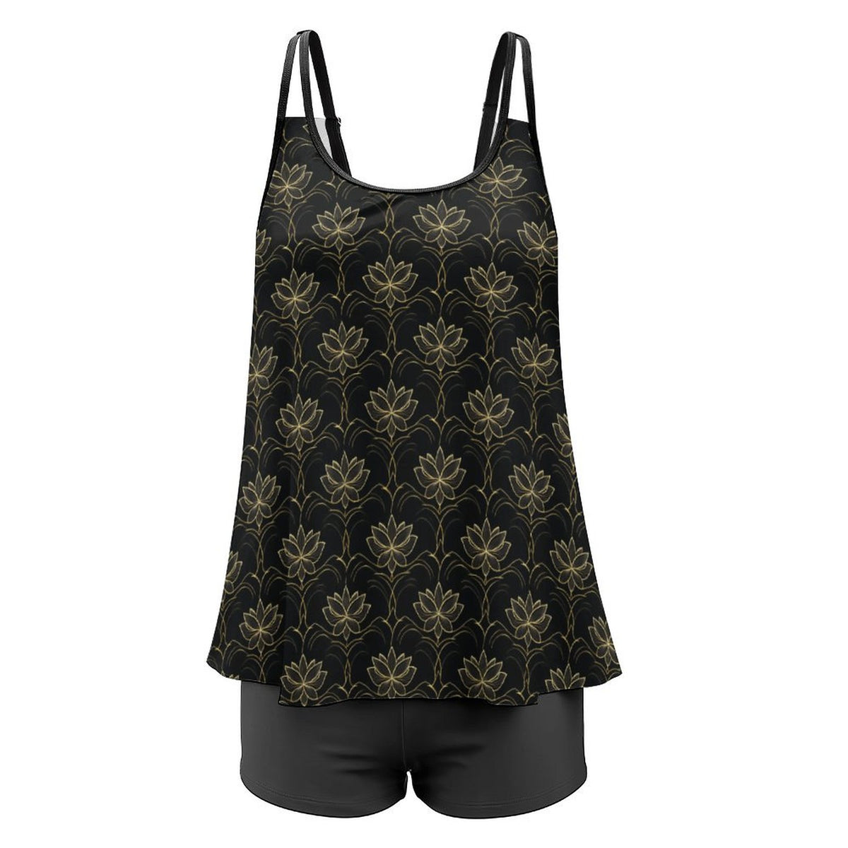 Tankini Two Piece Swimsuit