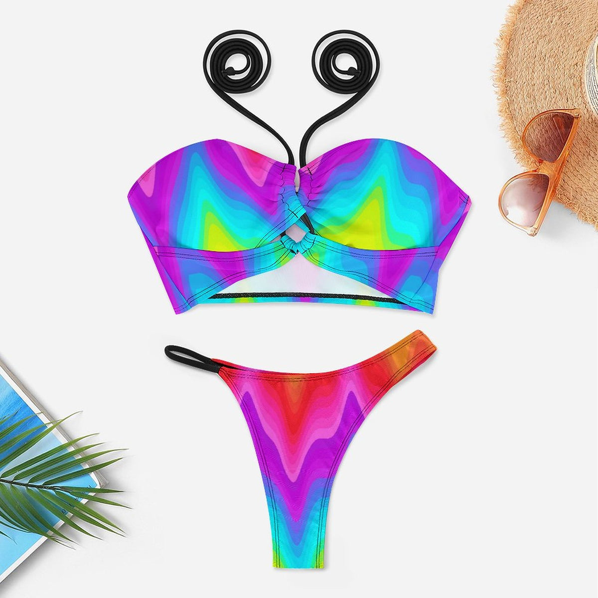 Rainbow Bikini Swimsuit