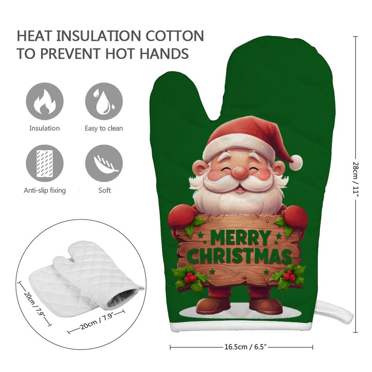 Oven Mitt Set of 2