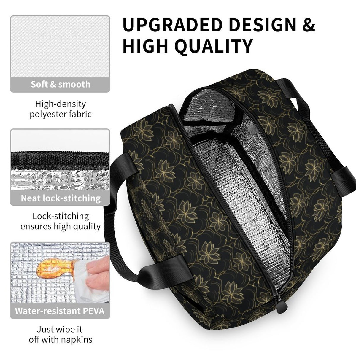 Large Insulated Lunch Totes for Adults