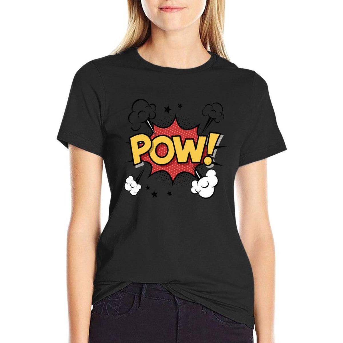 Short Sleeve Cotton Crewneck T-Shirt for Men Women