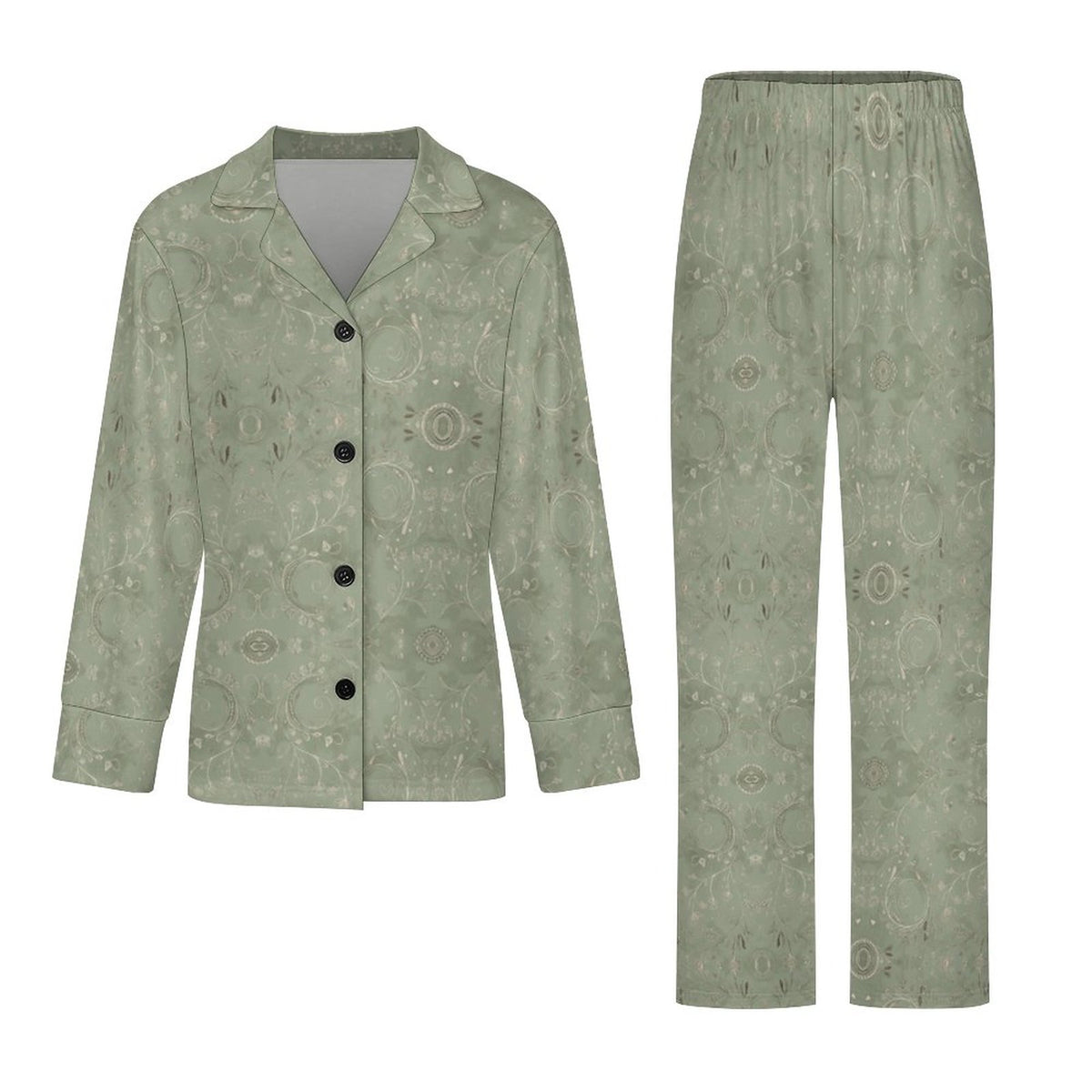 V-Neck Women Night Wear Suit