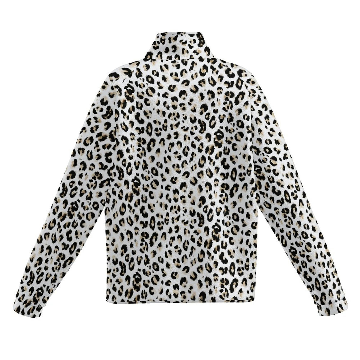 Stand-up Collar Fleece Casual Jacket