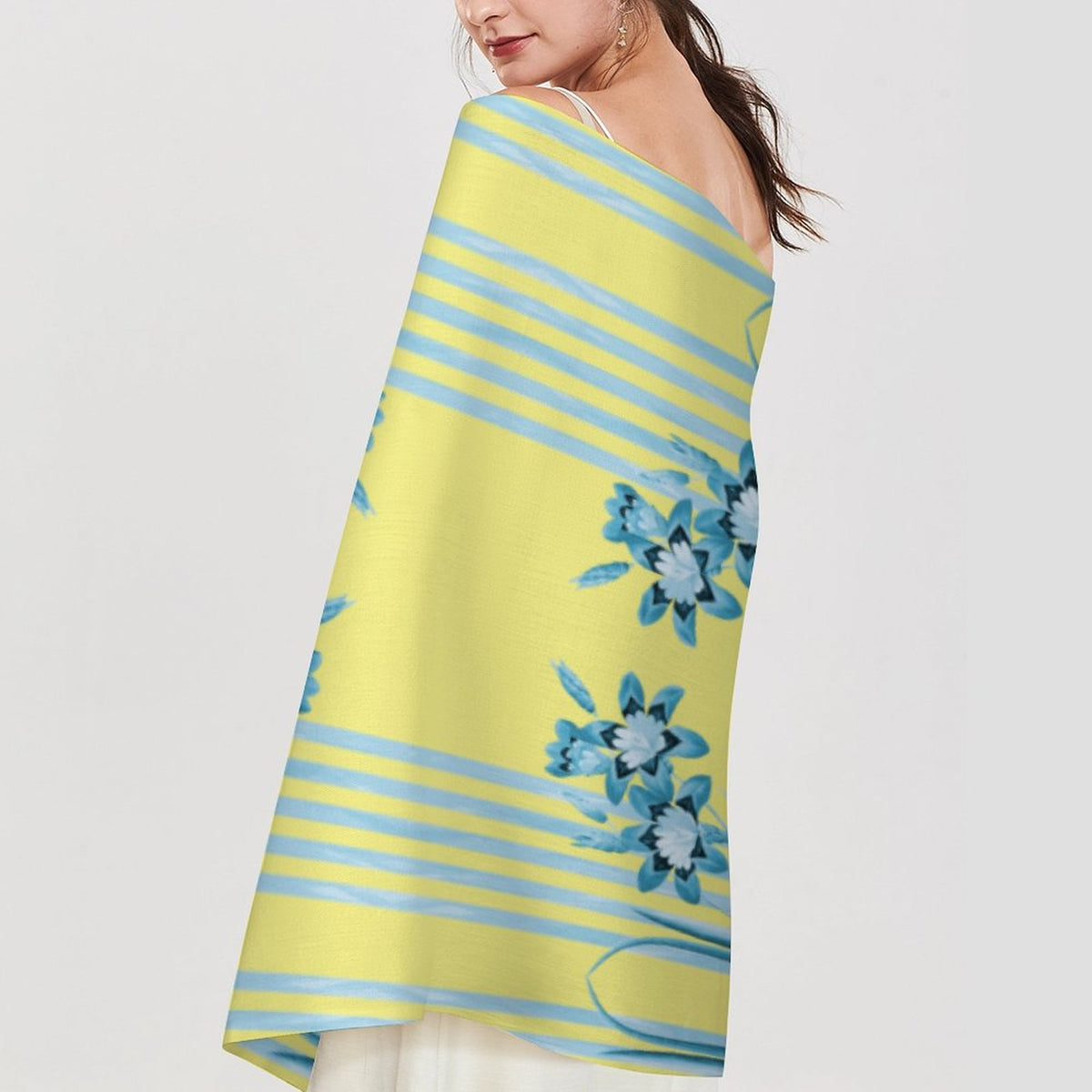 Cashmere-like Tassel Scarf