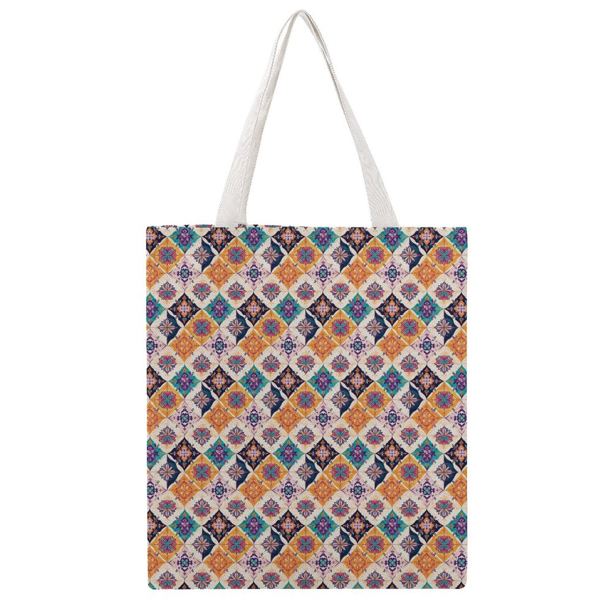 Martin Canvas Tote Handbag with Dual-sided Printing