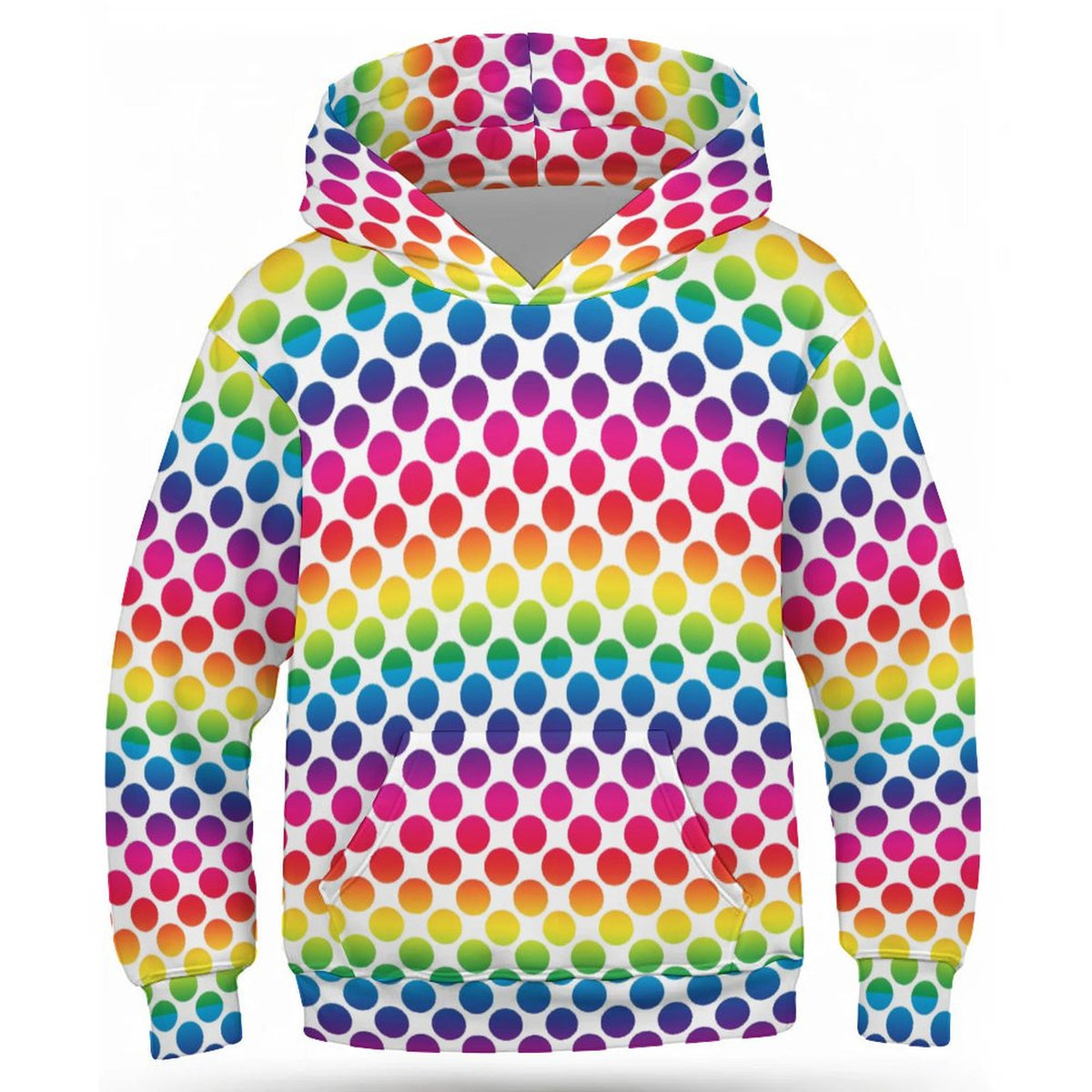 Children's Hooded Sweatshirt without Drawstrings