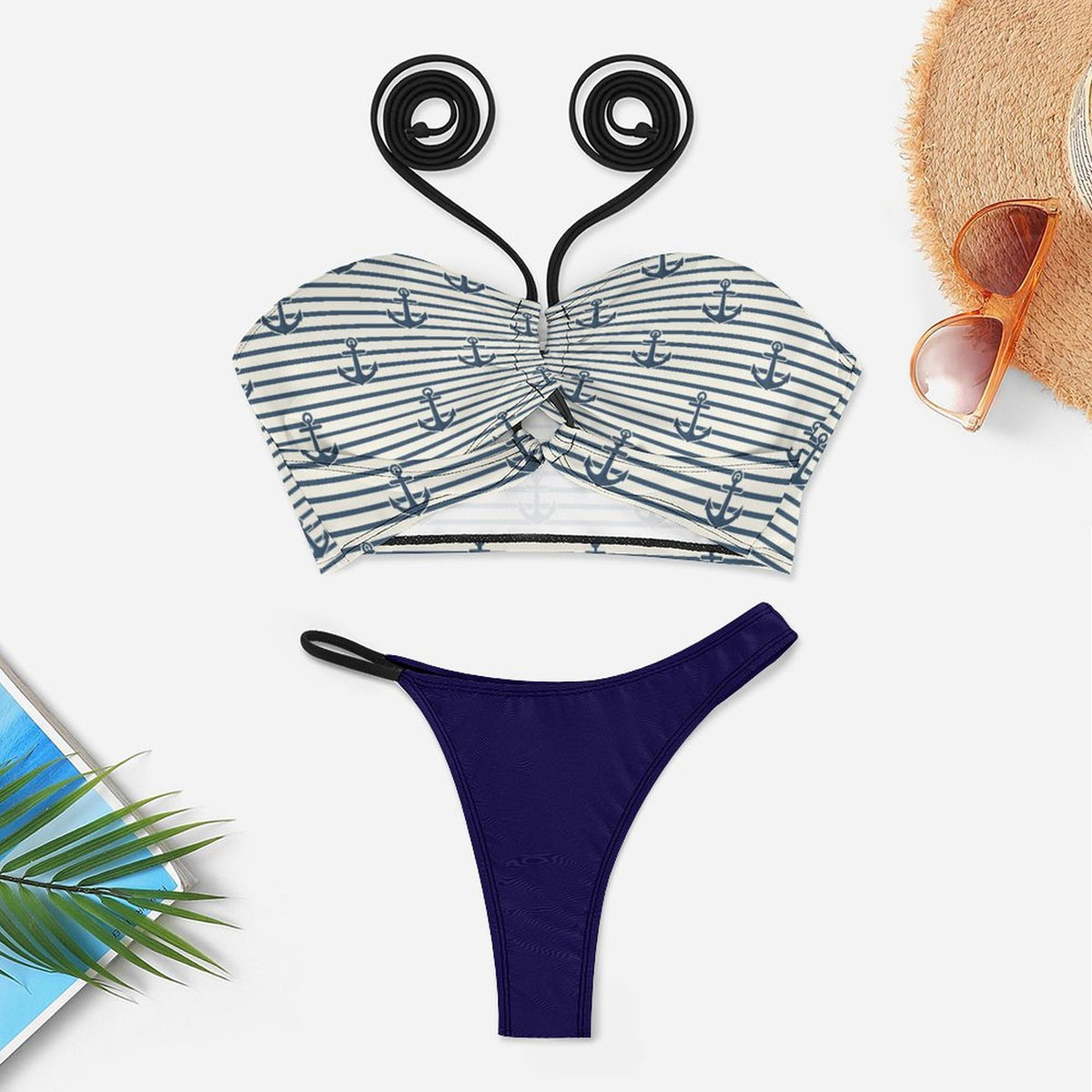 Marine Anchor Bikini Swimsuit