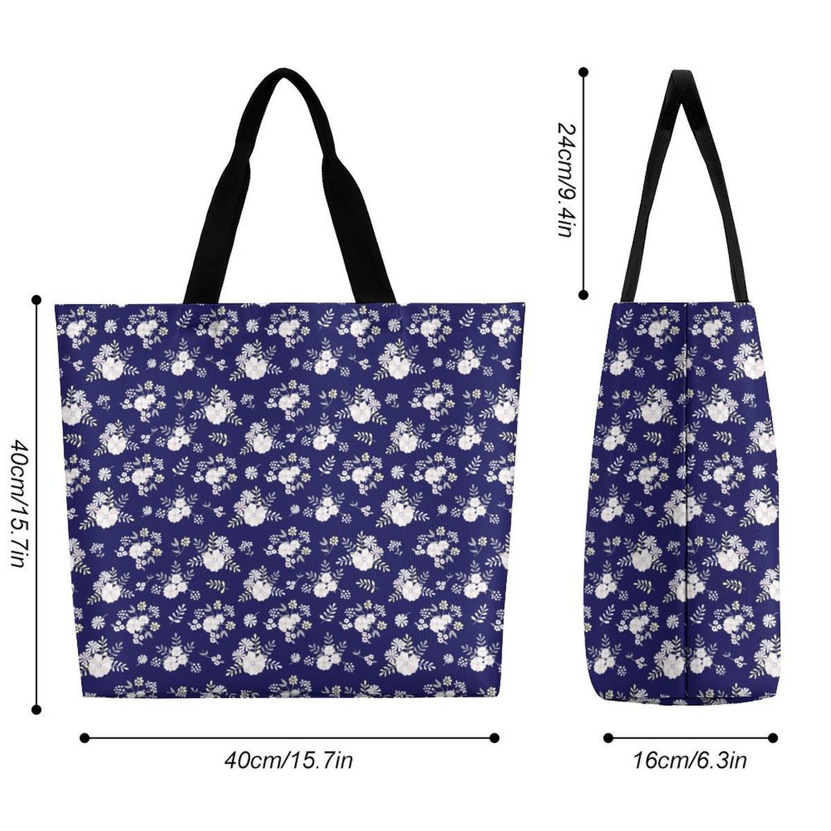 Large One Shoulder Shopping Bag