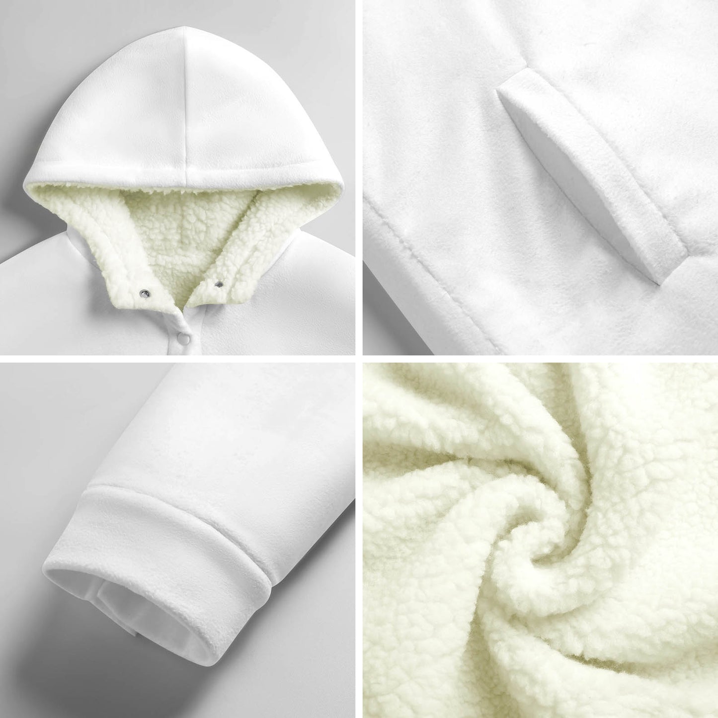 Double-Layer Hooded Top