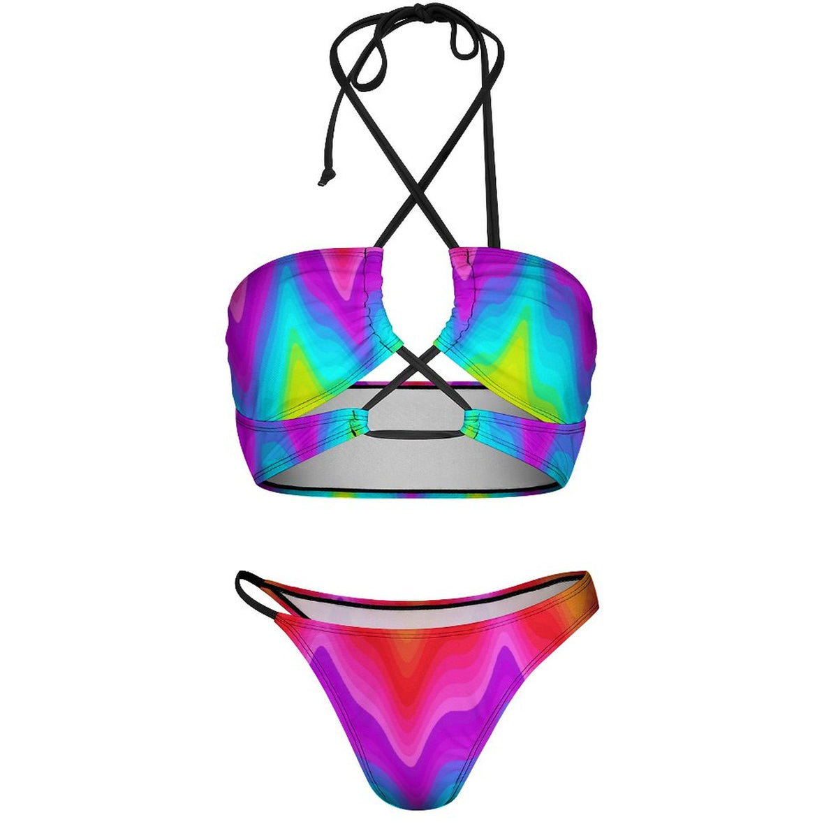 Rainbow Bikini Swimsuit
