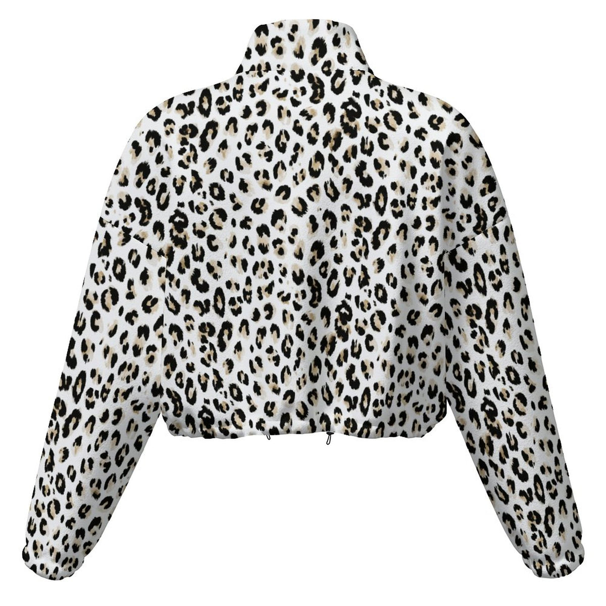 Fleece Sweatshirt Short Jacket for Women