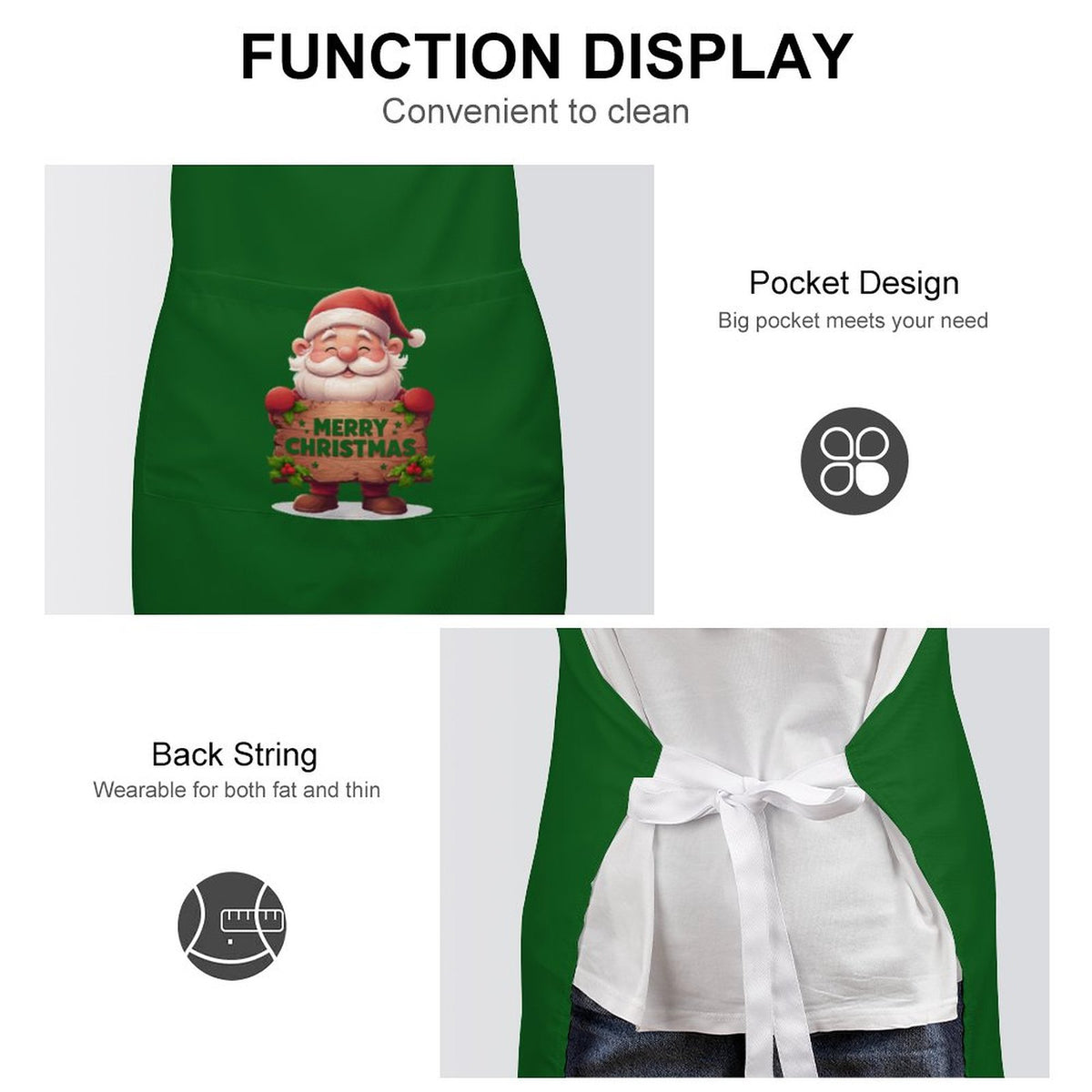 Adult Apron with Pocket