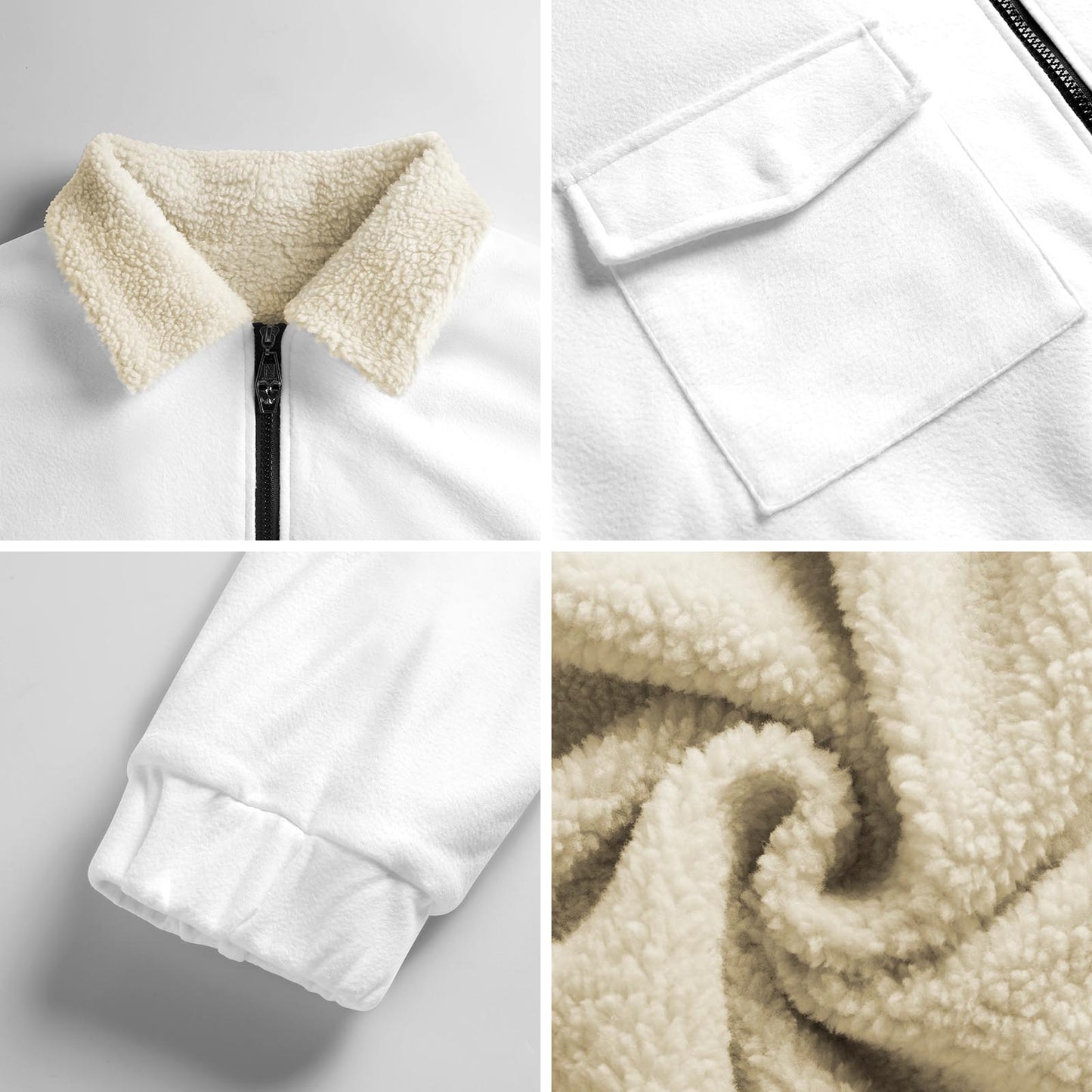 Polar Fleece Double-Zip Jacket