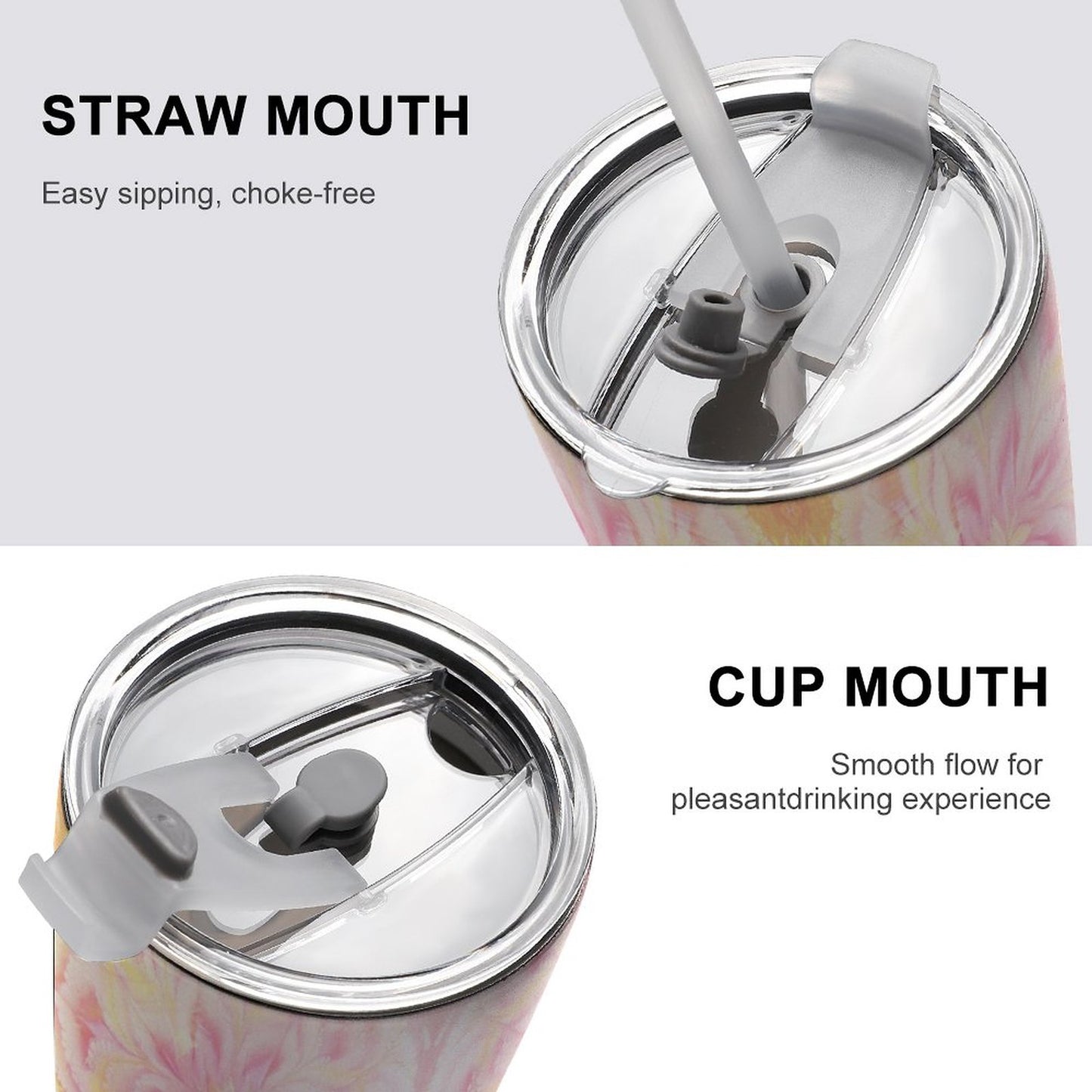 20oz Insulated Stainless Steel Cup with Lid