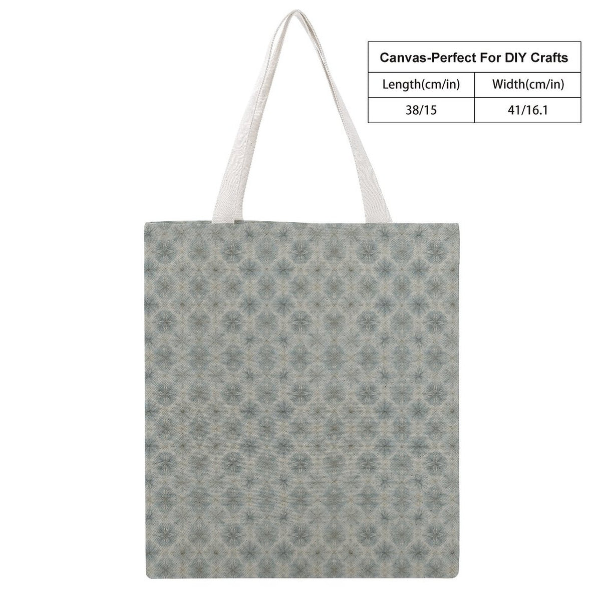 Martin Canvas Tote Handbag with Dual-sided Printing
