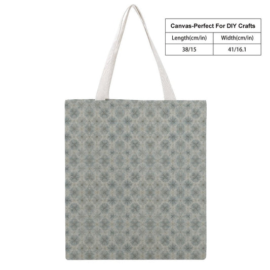 Martin Canvas Tote Handbag with Dual-sided Printing
