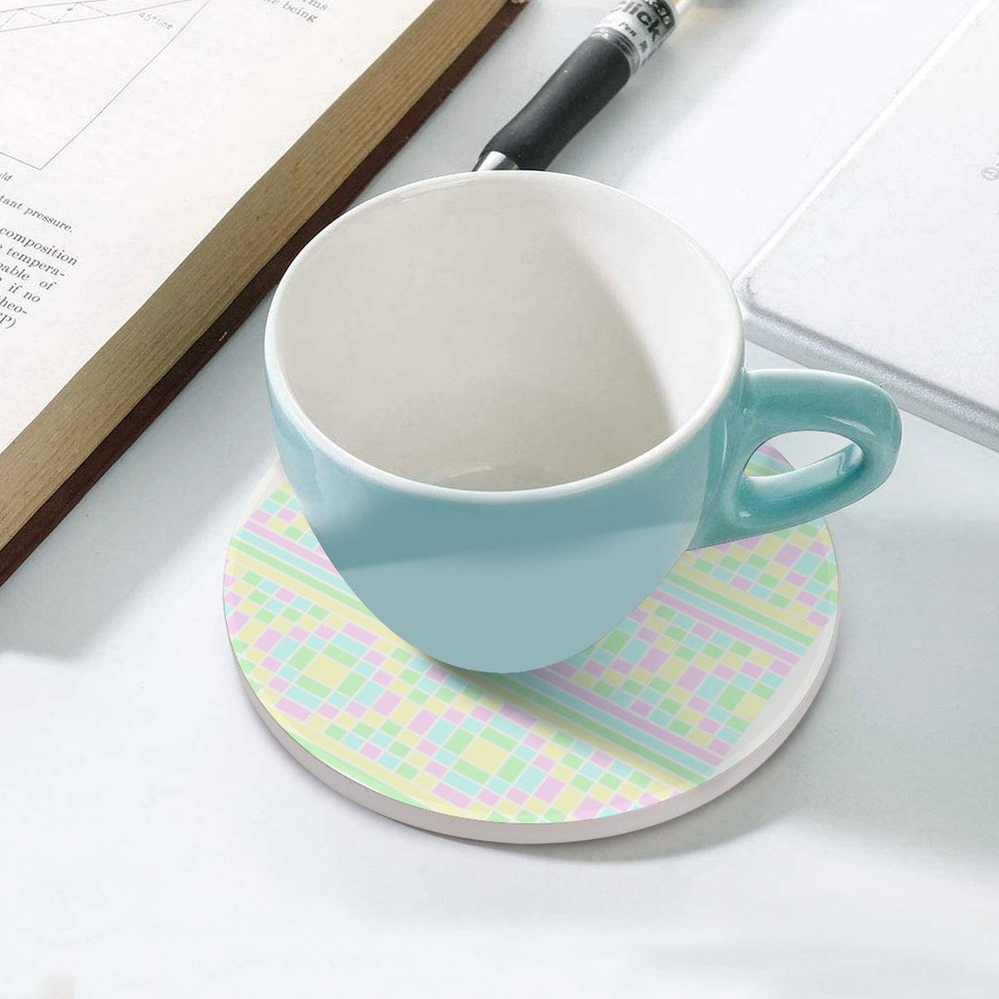 Round Ceramic Coaster