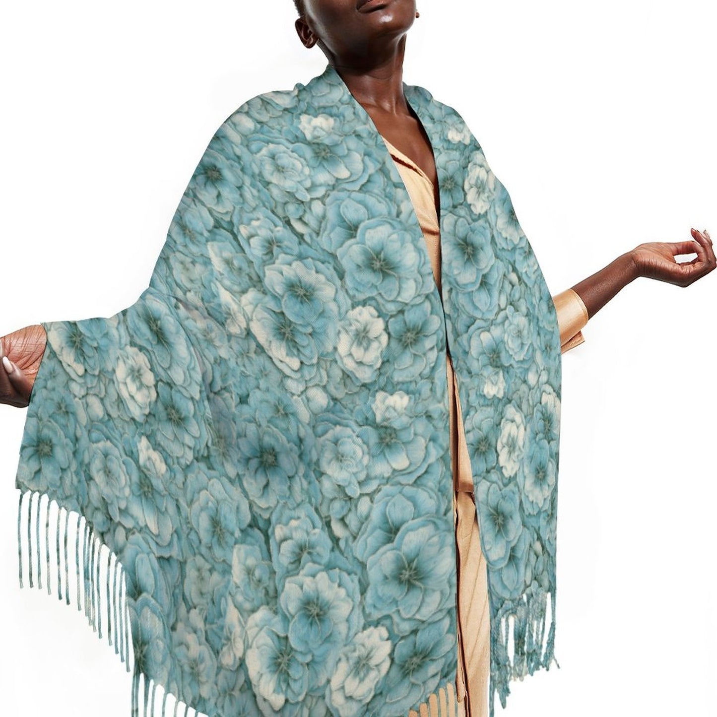 Cashmere-like Tassel Scarf