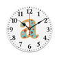 Wooden Wall Clock-9.84"x9.84"/ 25x25cm