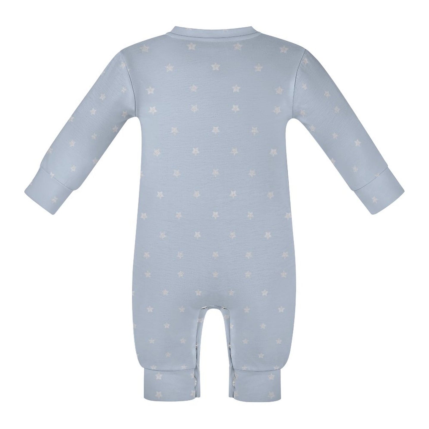 Baby Romper Blue White Stars
