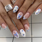 French Minimalist Nude Pink Almond Short Press On Nails