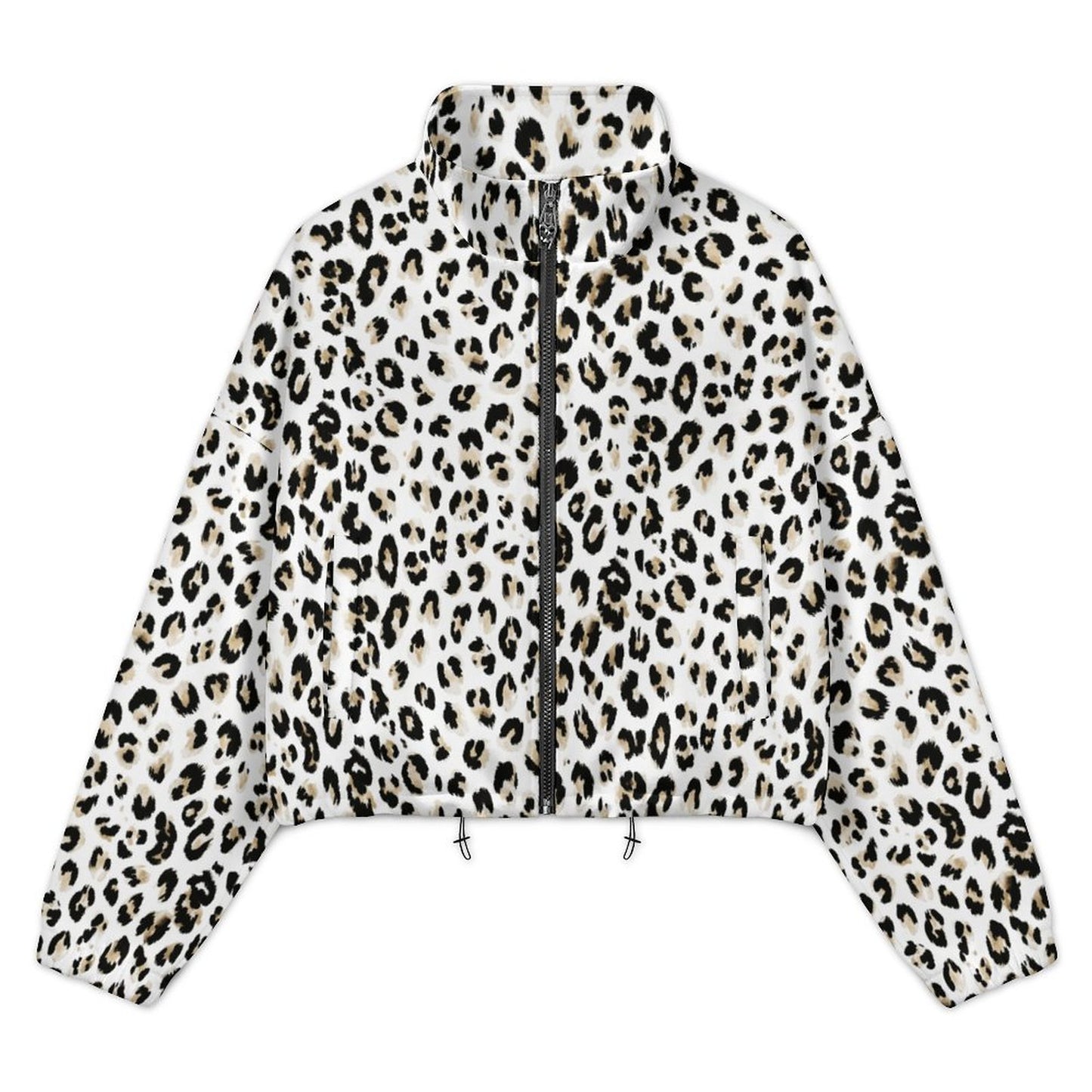 Fleece Sweatshirt Short Jacket for Women