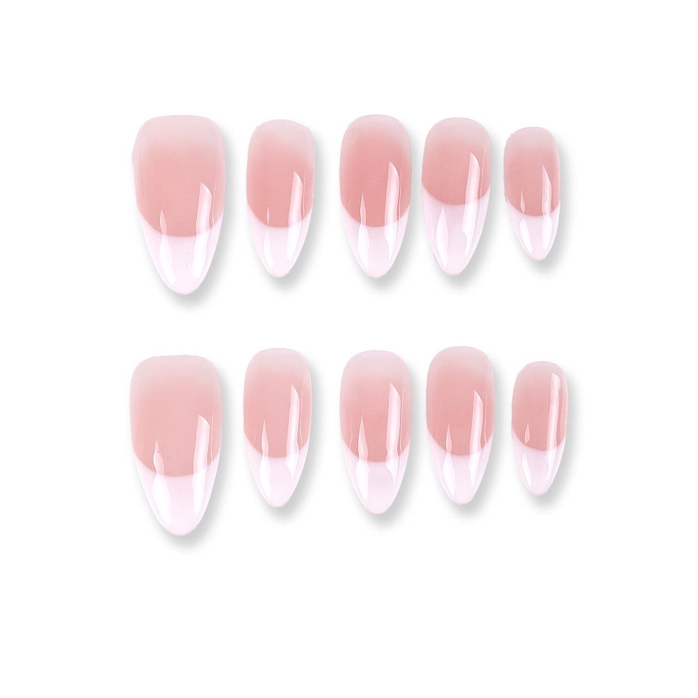 Classic Blush French Series Press-On Nails – Image 2