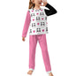 Long Sleeve Girls Nightwear(All-Over Printing)