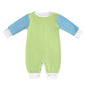 Baby Romper Green Light Blue