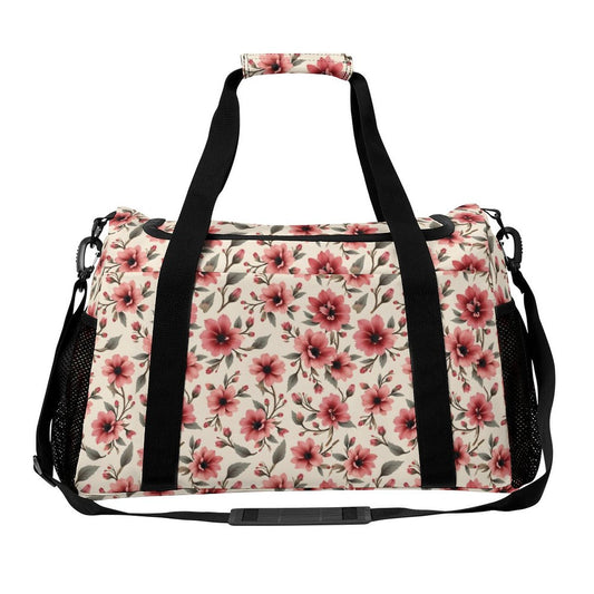 Travel Duffel Bag Flowers
