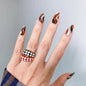 Press on nails Finished French Line Undercurrent Style Press onable Nail Nails 365nails – Image 6
