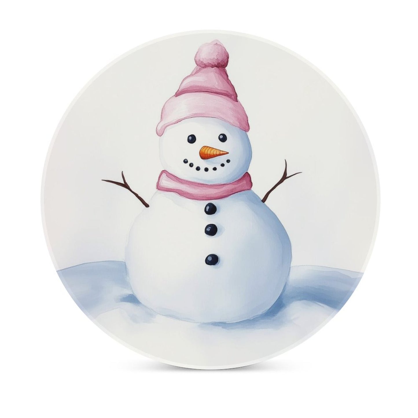 Round Ceramic Coaster