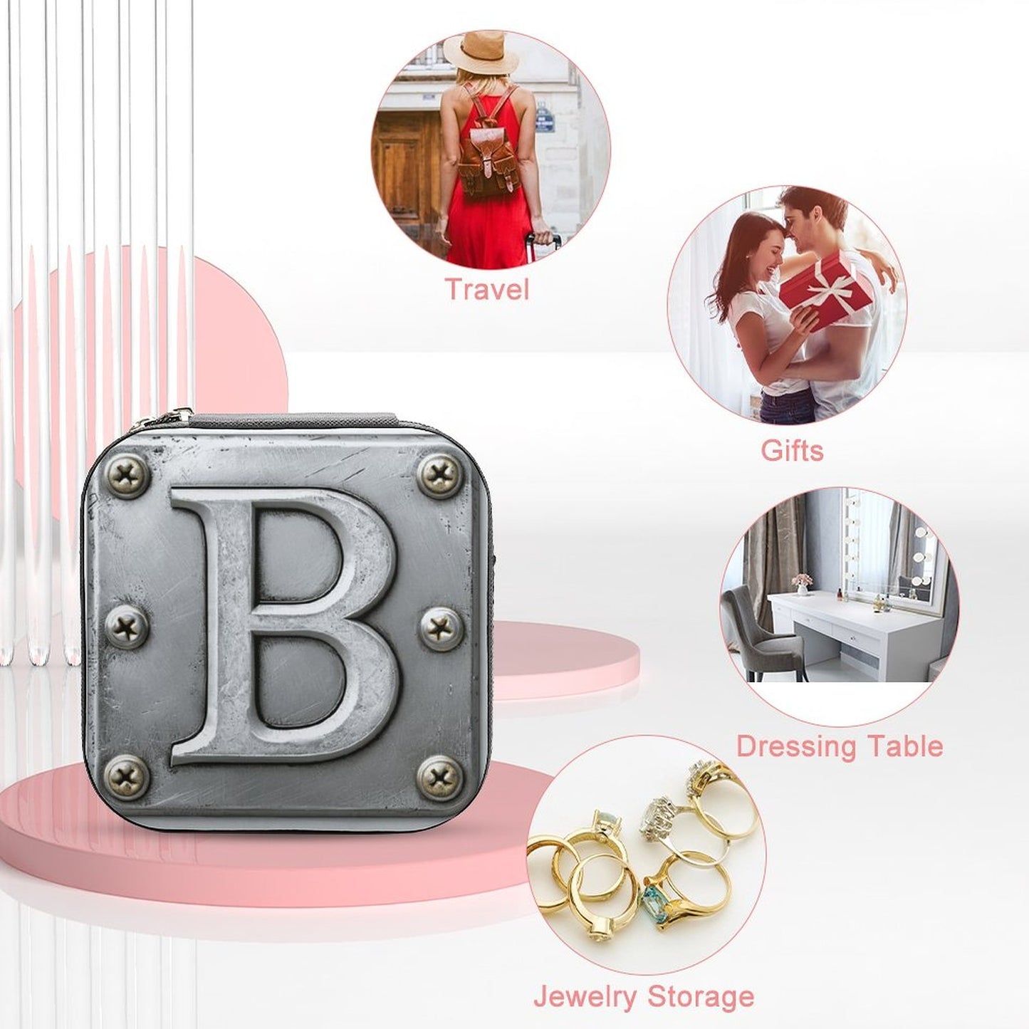 Portable Stackers Jewellery Box - B