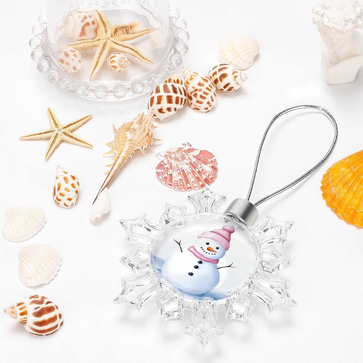 Christmas Snowflake Pendant