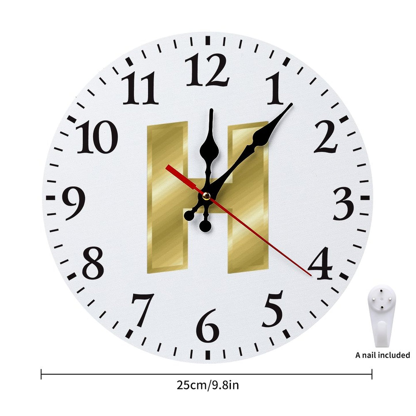 Modern Wooden Wall Clock