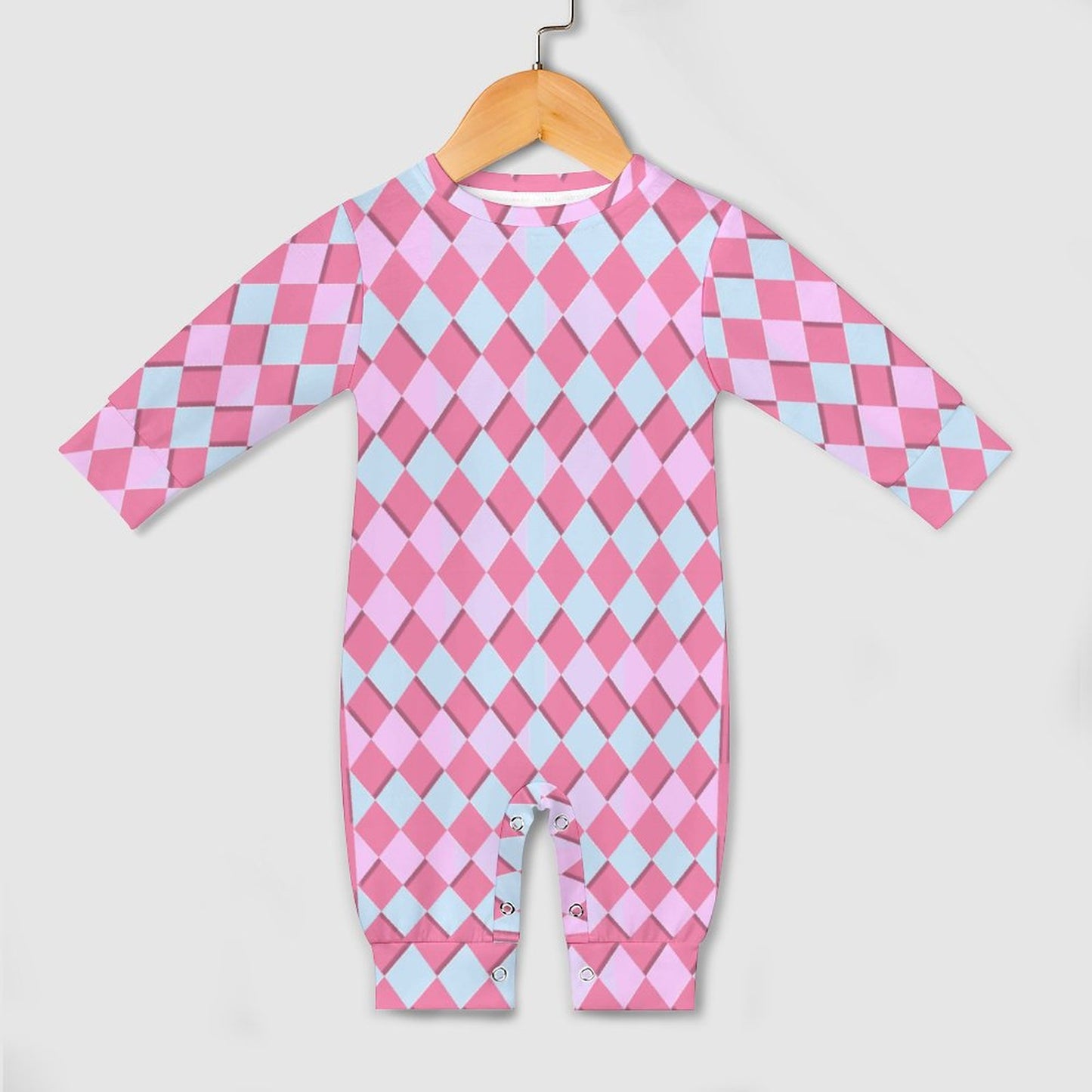 Baby Romper Pink Blue