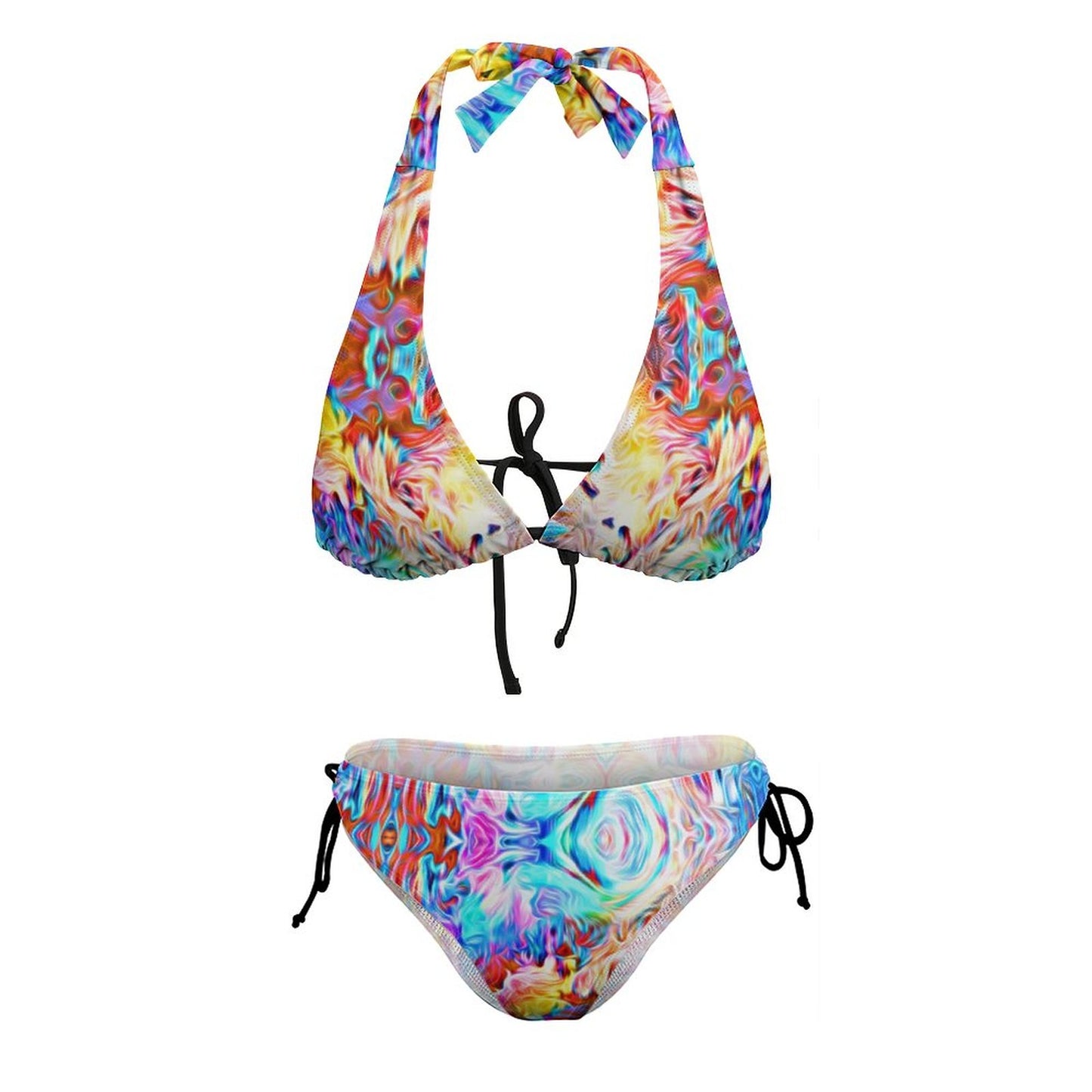 Two Piece Halter Swimsuit