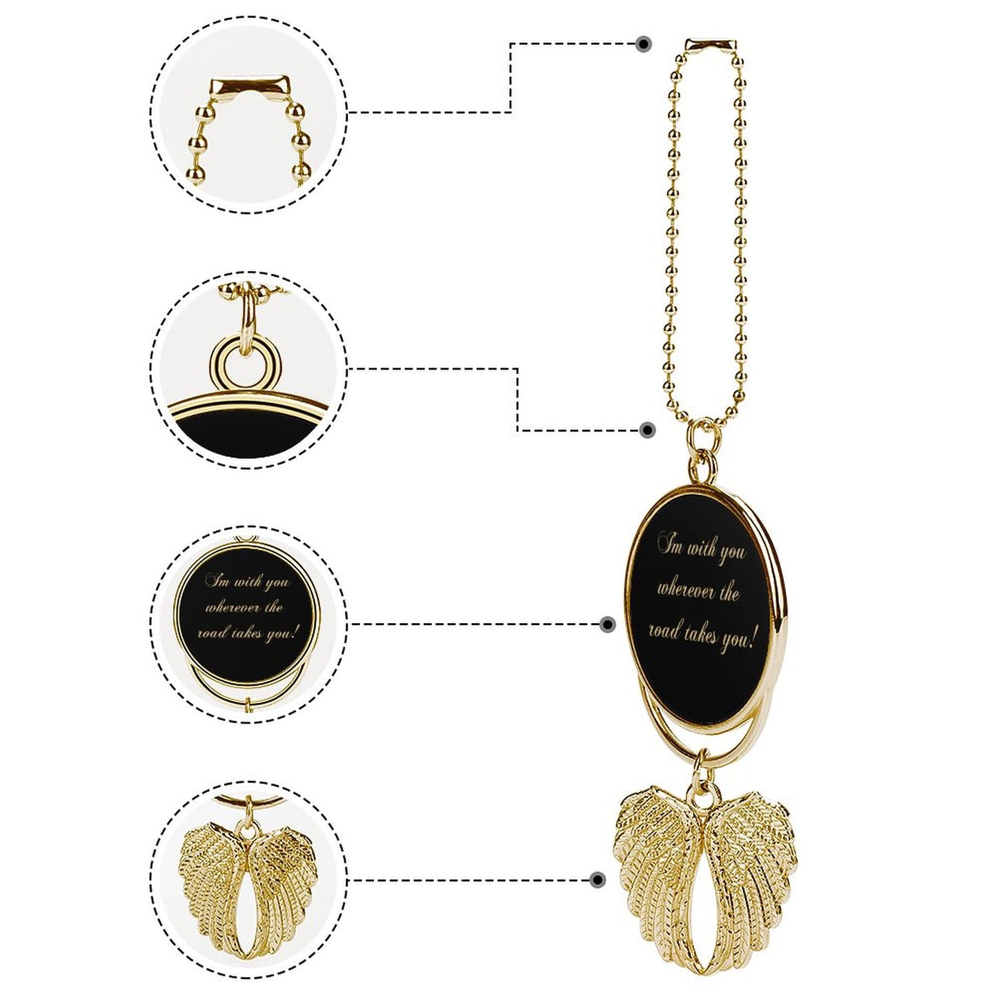 Car Pendant - I'm with you