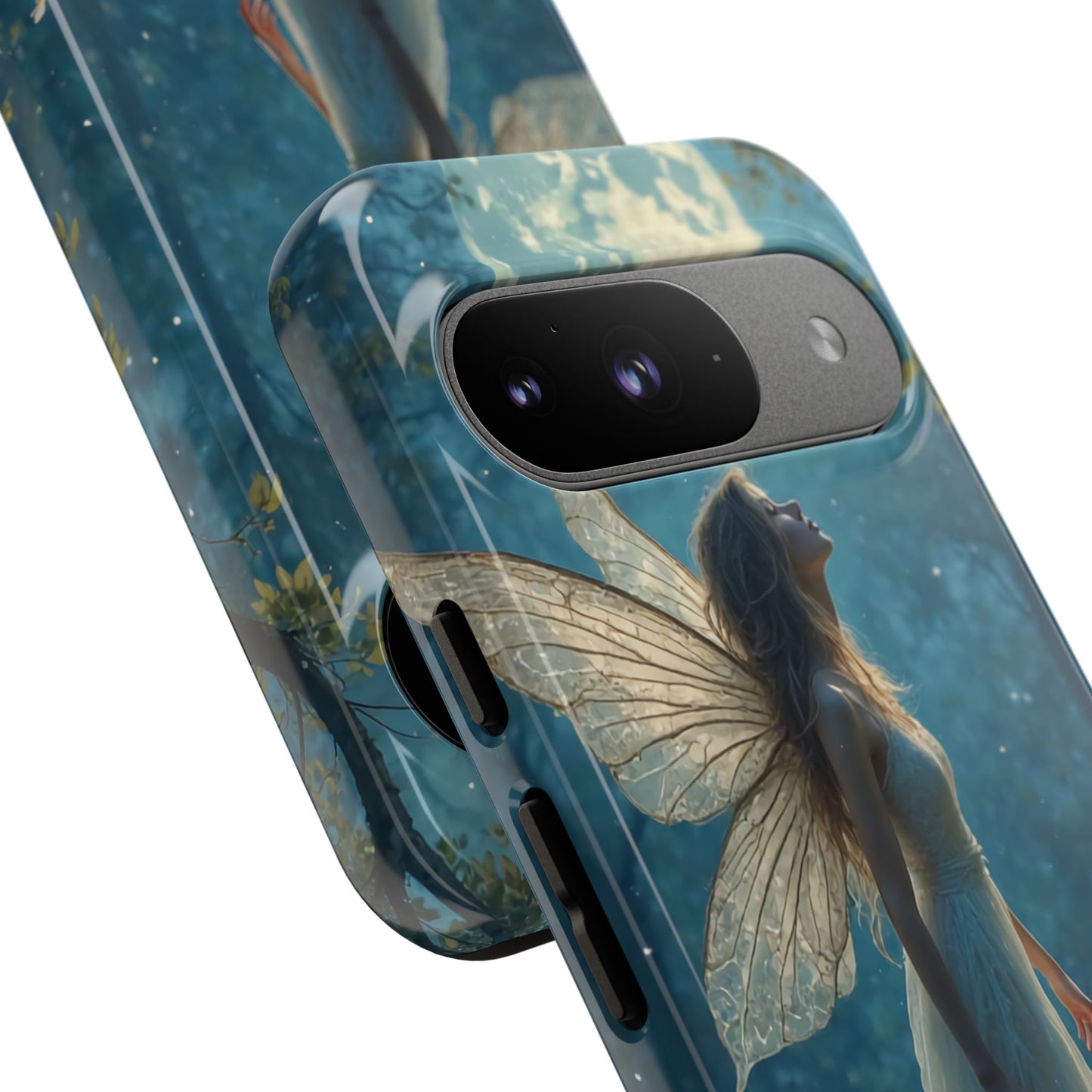 Fairy Moon Phone Case | Tough Cases for Nature Lovers, Fantasy Gift, Boho Phone Accessory, Ethereal Aesthetic, Magical Design