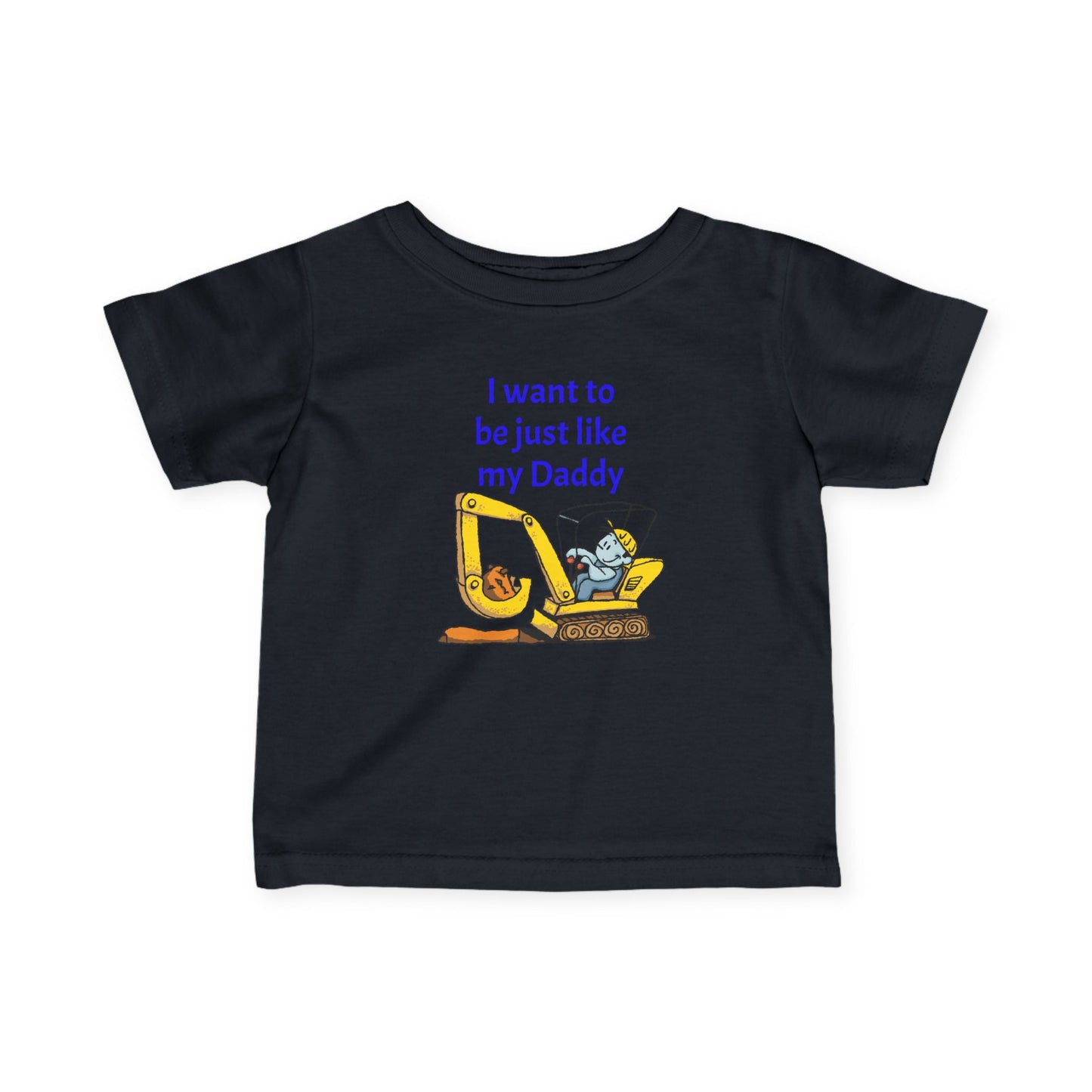 Daddy's Little Helper Infant Tee, Cute Baby Shirt, Toddler Gift, Father's Day Outfit, Family Matching Tee