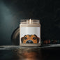 Cute Dog Face Scented Soy Candle, Pet Lover Gift