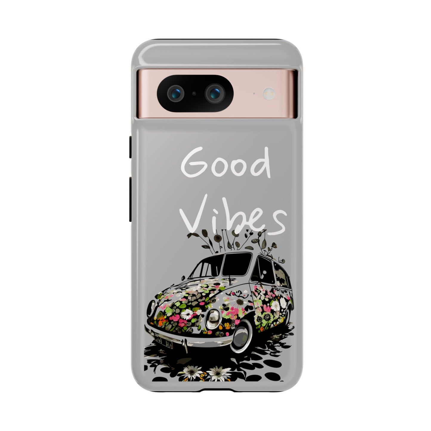 Floral Phone Case | Good Vibes, Phone Accessories, Gift for Her, Trendy Tech, Summer Vibes, Birthday Gift