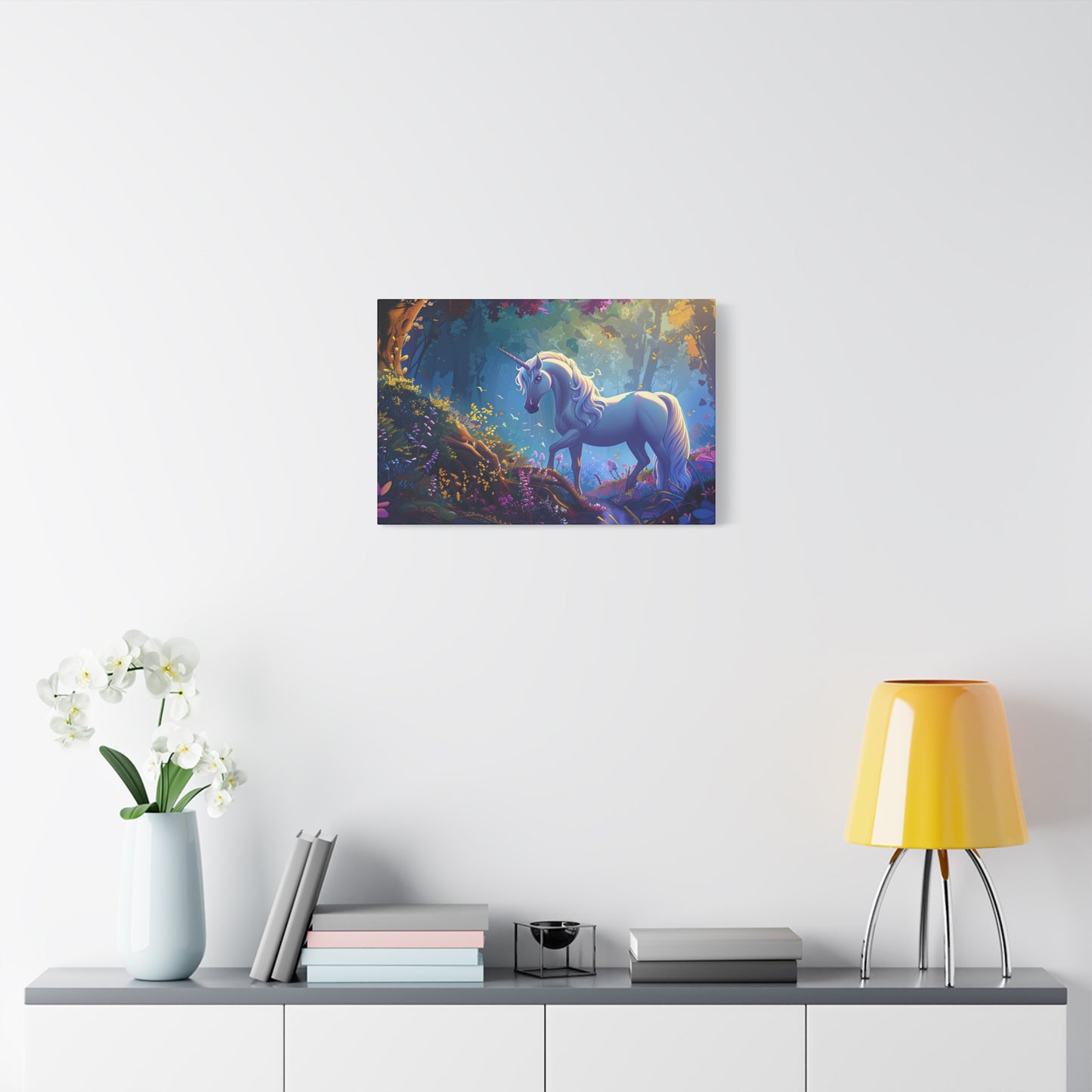 Matte Canvas, Stretched, 1.25" - Unicorn