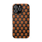 Halloween Skull Phone Case, Spooky Mobile Cover, Trick or Treat Accessory, Goth Gift, Skull Pattern Design