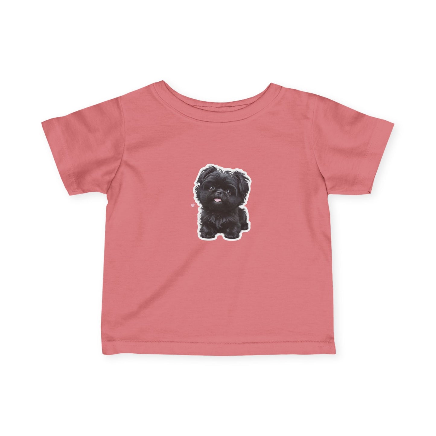 Cute Puppy Infant T-Shirt | Adorable Baby Tee for Dog Lovers | Perfect for Newborns, Birthdays, Baby Showers, Photo Ops