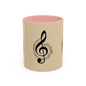 Musical Notes Coffee Mug - Perfect Gift for Music Lovers
