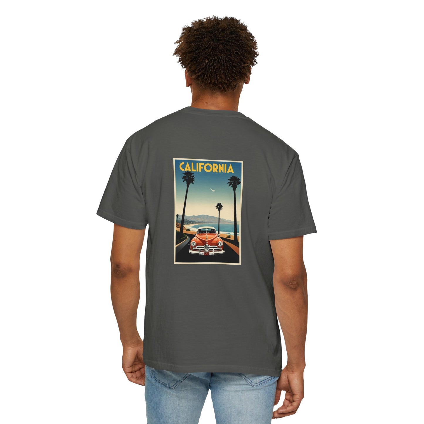 California Surf Style T-Shirt, Unisex Beach Tee, Vintage California Graphic Shirt, Summer Casual Wear, Surfing Enthusiasts Apparel
